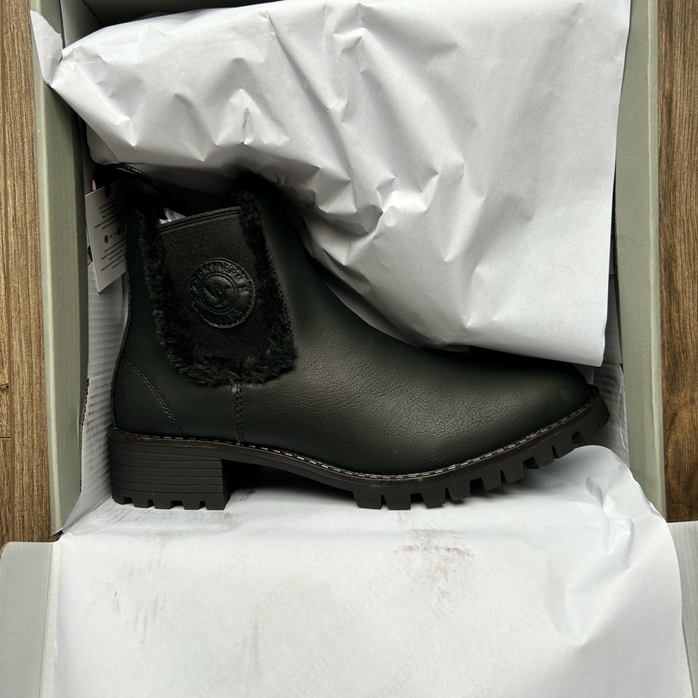 New! Aquatherm Meena Black Ankle Winter Boots | 10 - Picture 3 of 14